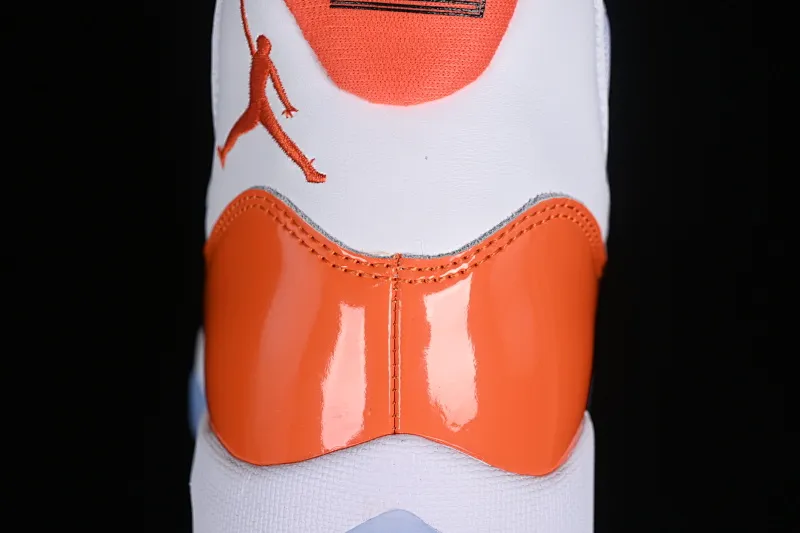 All categories Air Jordan Jordan series basketball shoes Air Jordan 11 Air Jordan 11 Retro "White orange" AJ11 Joe 11 white orange 378037-002